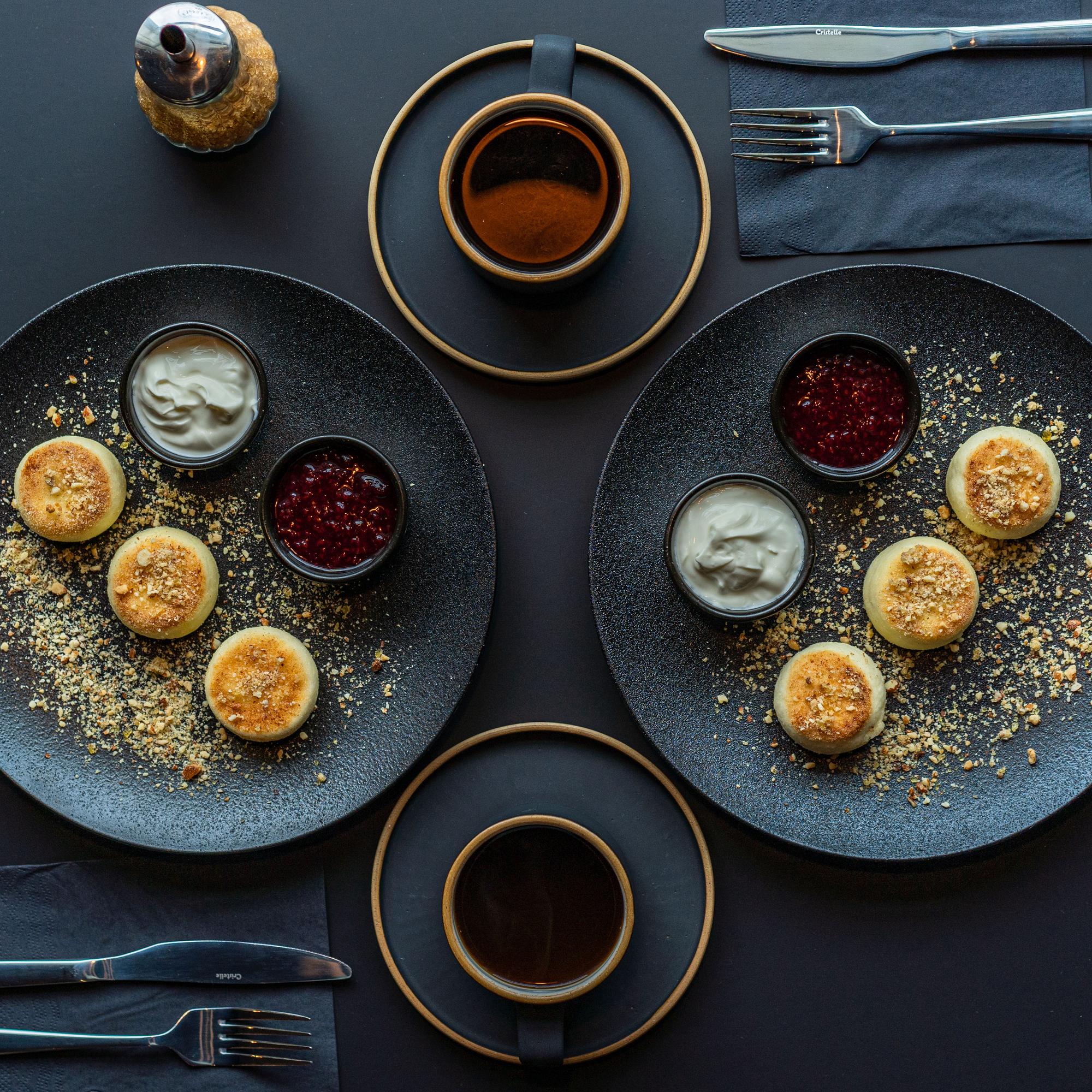 Zestaw dań z menu degustacyjnego